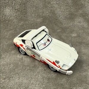 🏁 RARE Disney Pixar Cars 2 Mach Matsuo Shu Todoroki Crew Chief WGP Mattel